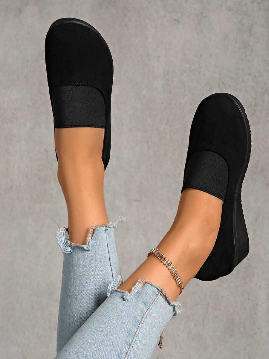 SHEIN CZARNE CZÓŁENKA CASUAL S06__41