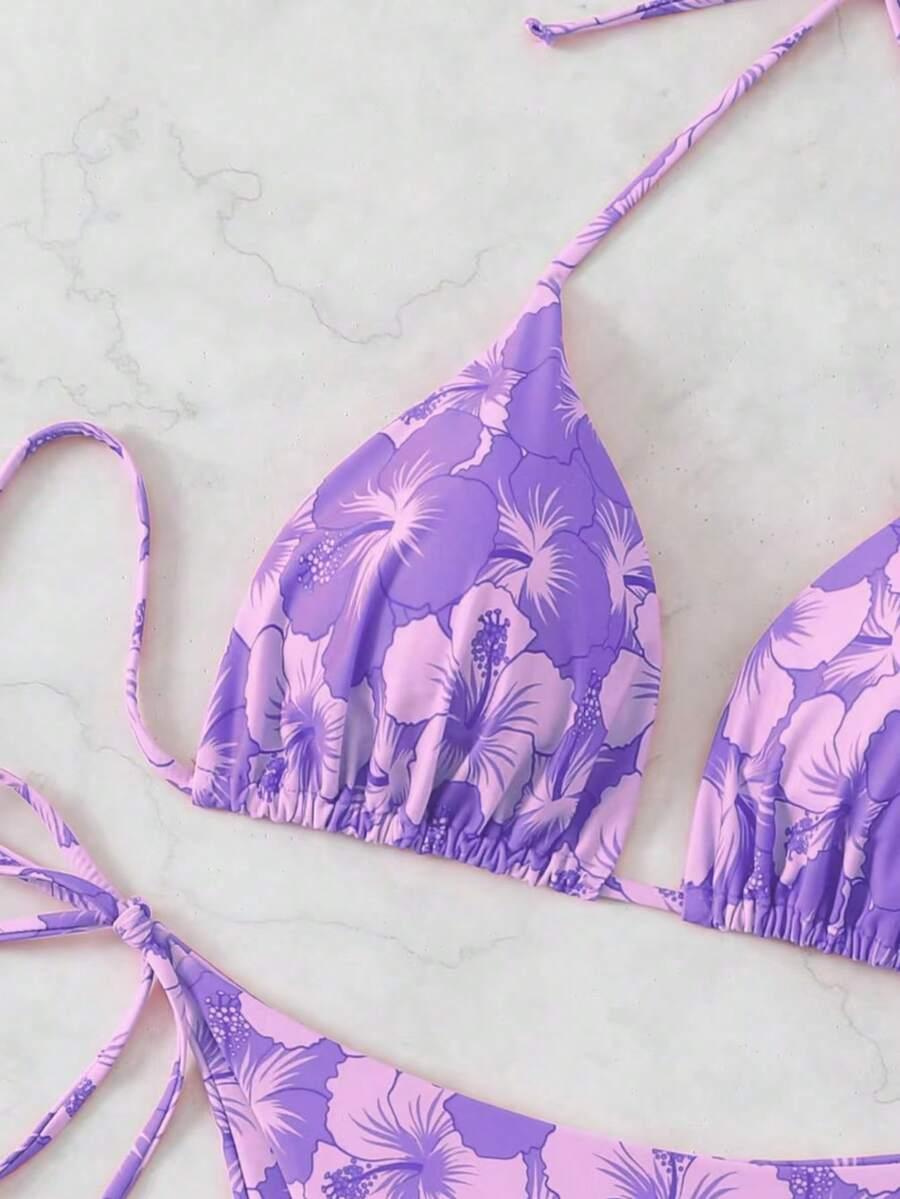 SHEIN DWUCZĘŚCIOWY STRÓJ KĄPIELOWY WZÓR S09__48