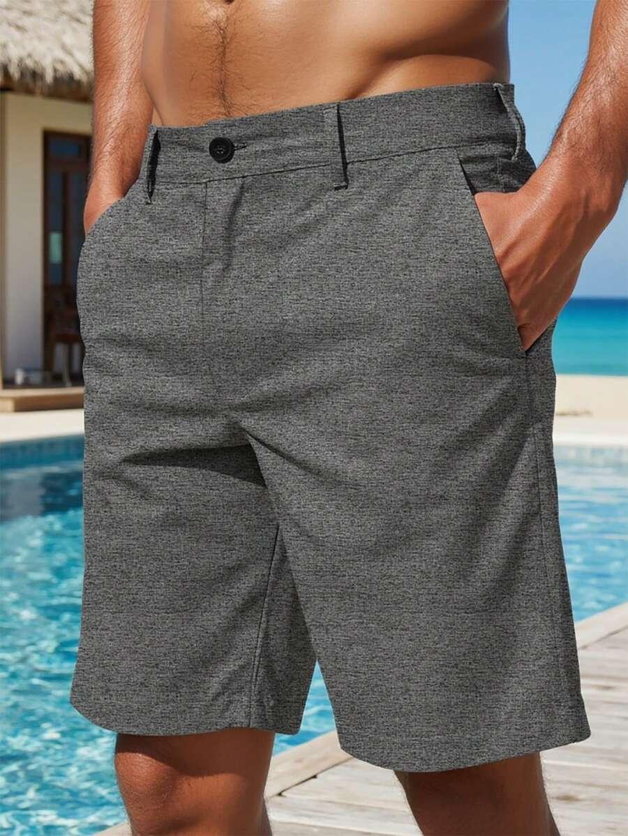 MANFINITY SZARE SPODENKI CASUAL S06__XL