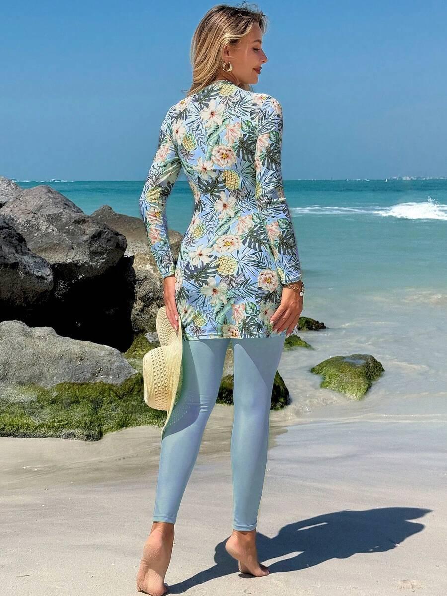 SHEIN DWUCZĘŚCIOWY STRÓJ KĄPIELOWY S09__S