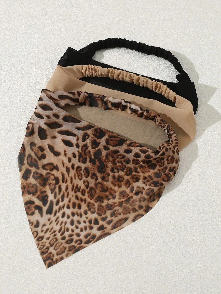 SHEIN CHUSTA NA GŁOWĘ 3-PACK S07