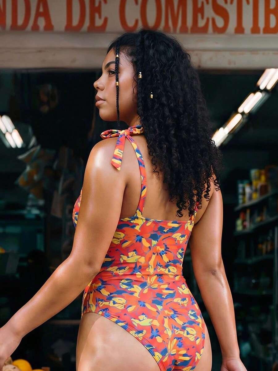 SHEIN JEDNOCZĘŚCIOWY STRÓJ KĄPIELOWY S09__46
