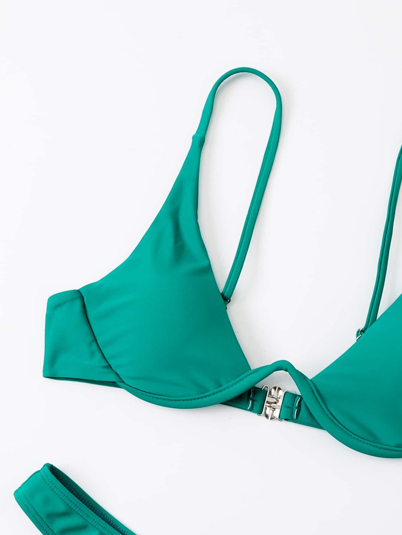 SHEIN DWUCZĘŚCIOWY STRÓJ KĄPIELOWY S09__L