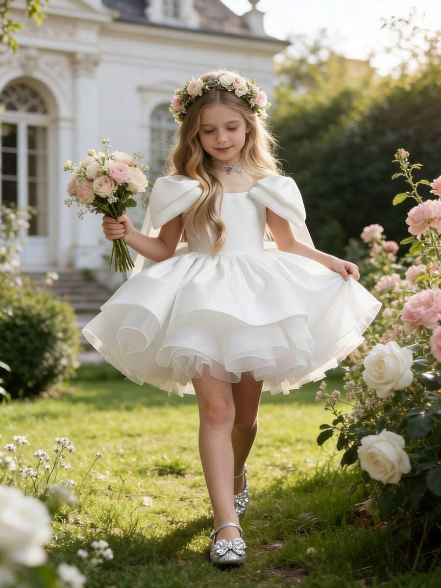 SHEIN BIAŁA SUKIENKA MARSZCZENIA S06__146/152