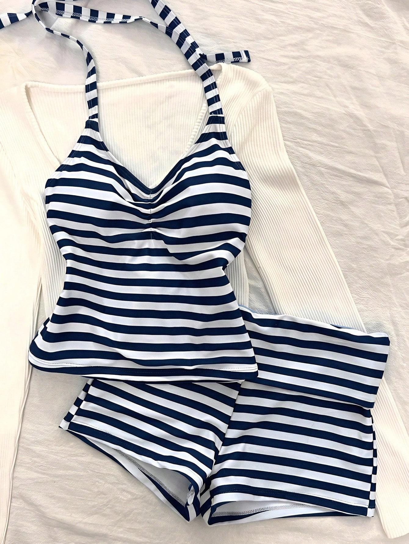 SHEIN DWUCZĘŚCIOWY STRÓJ KĄPIELOWY S09__M