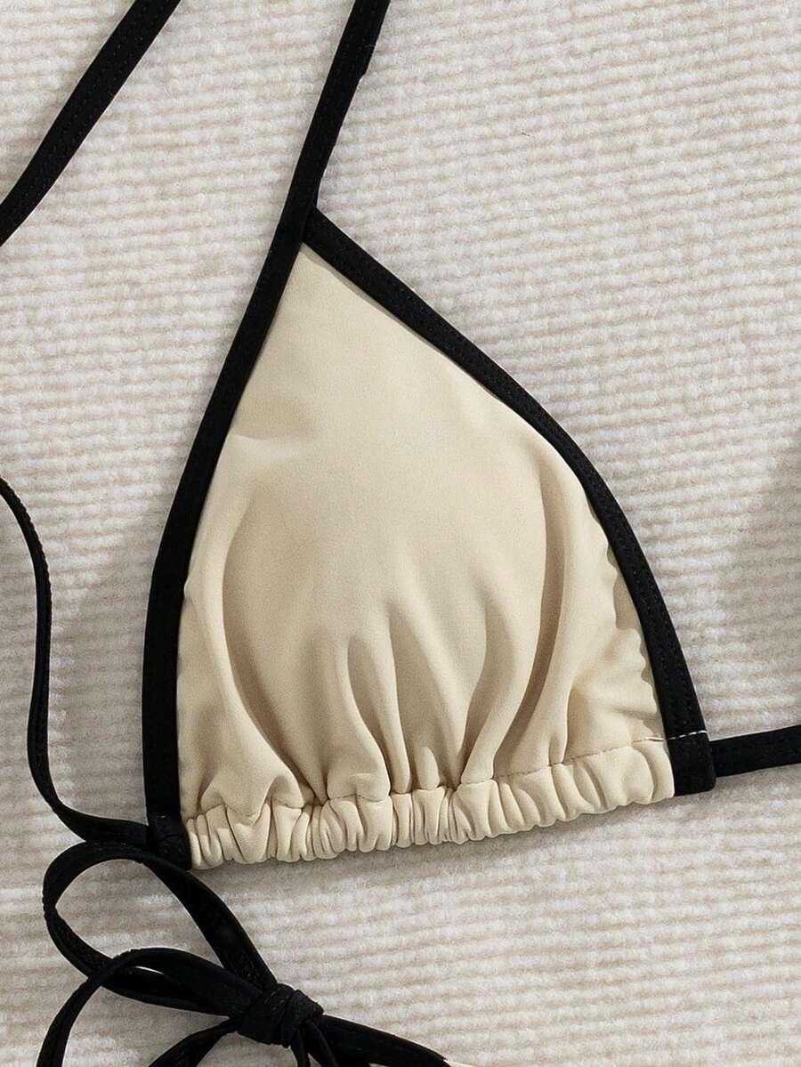 SHEIN DWUCZĘŚCIOWY STRÓJ KĄPIELOWY S09__S