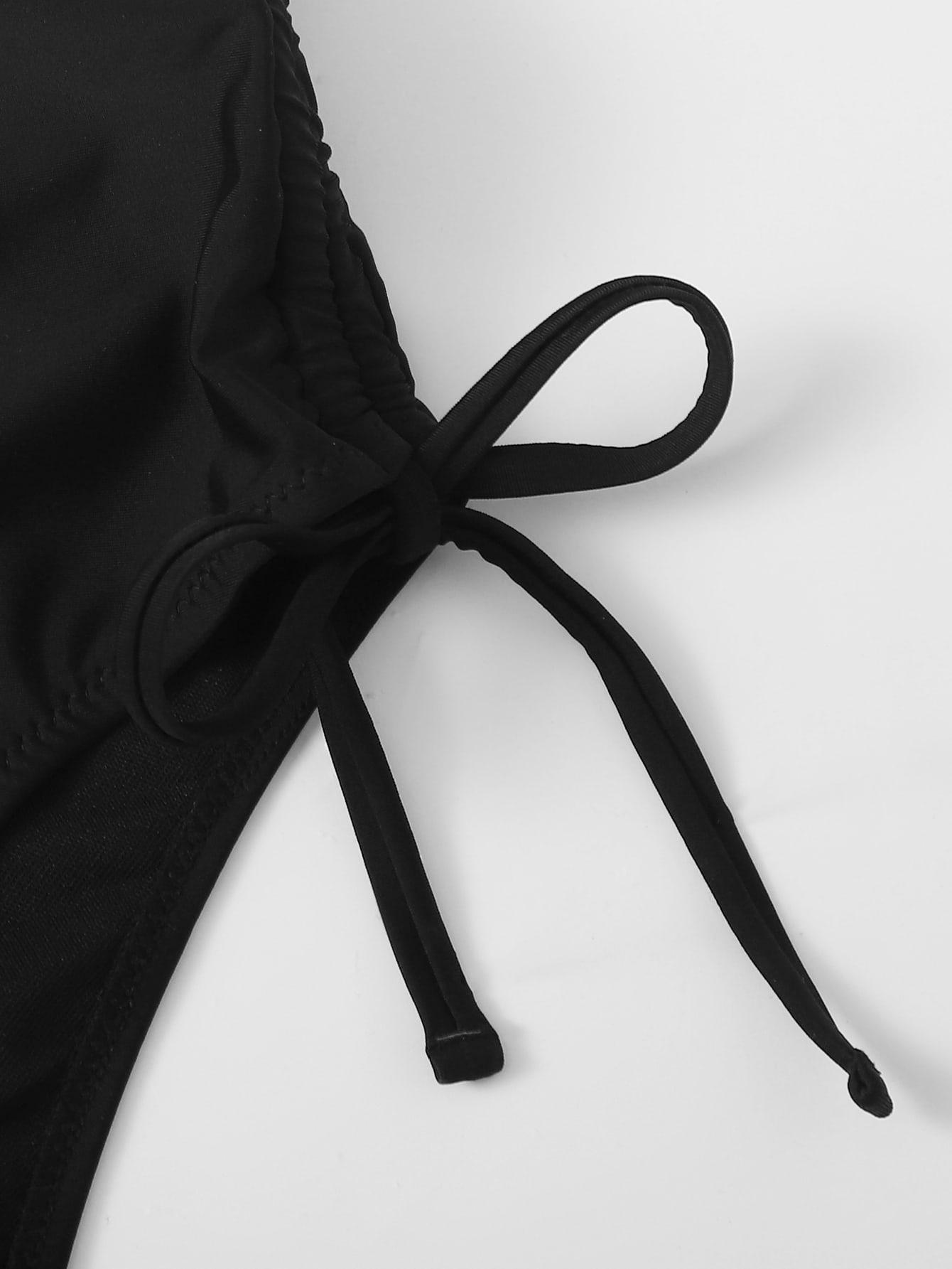 SWIM BASICS CZARNY DÓŁ OD BIKINI S09__S