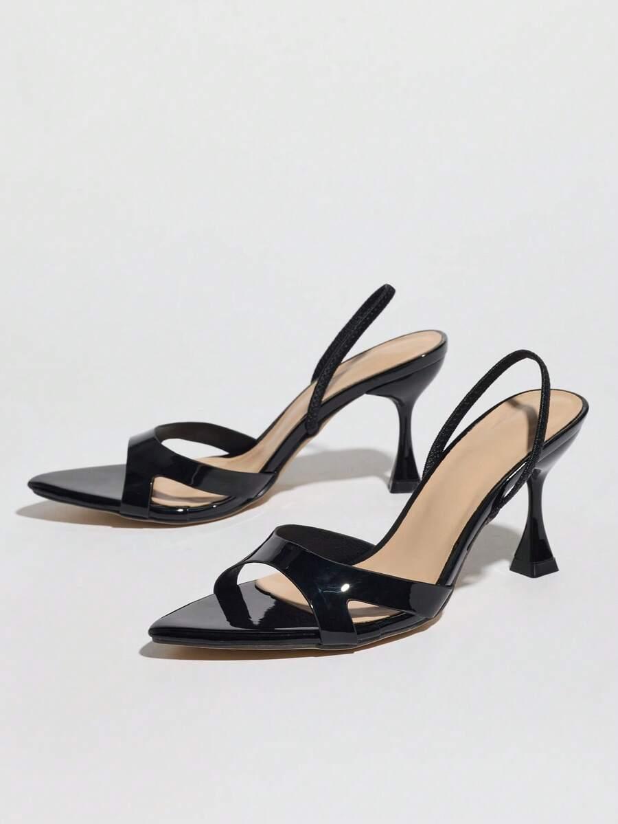 SHEIN CZARNE SANDAŁY OBCAS S06__39