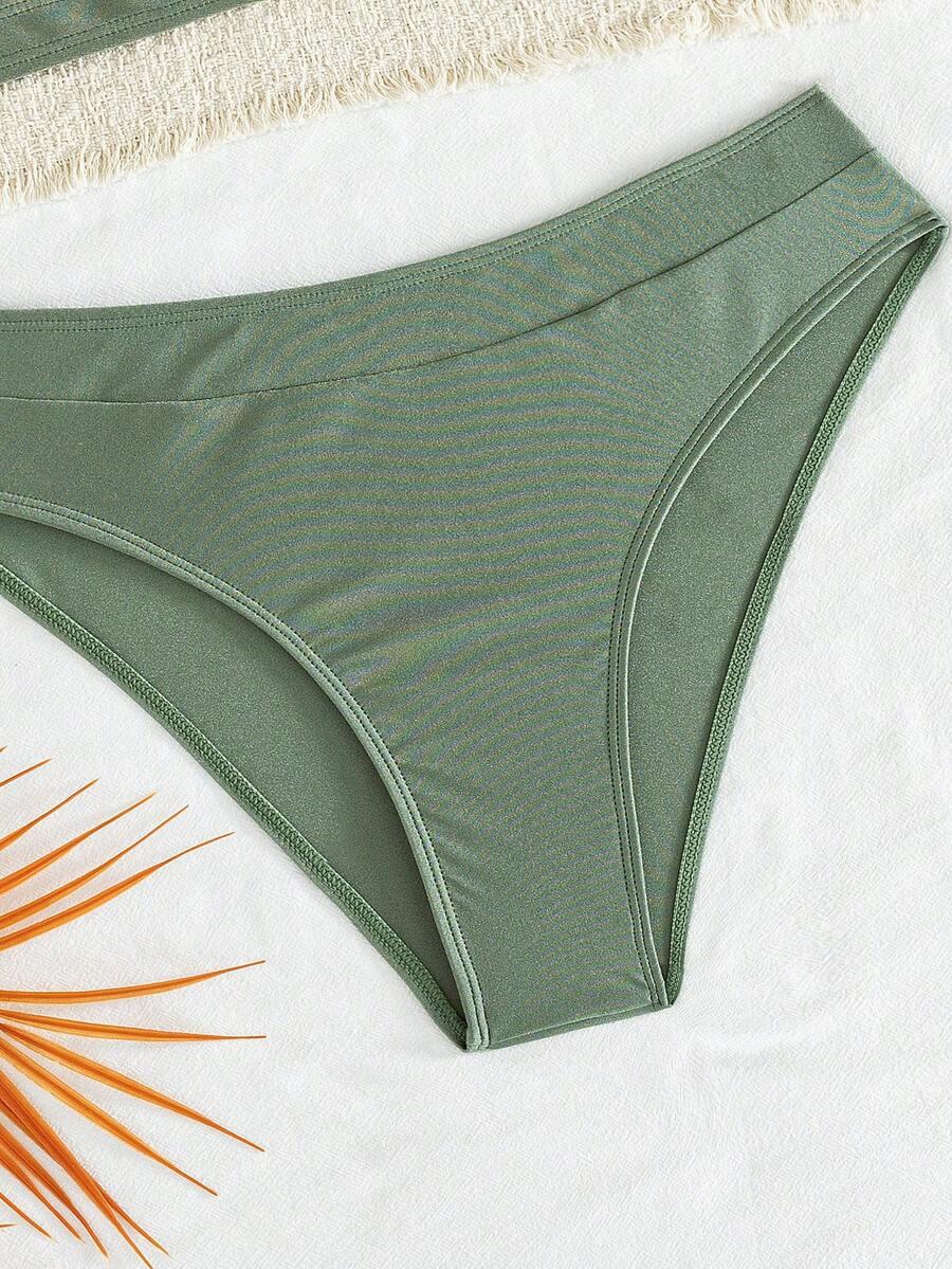 SHEIN DWUCZĘŚCIOWY STRÓJ KĄPIELOWY S09__L