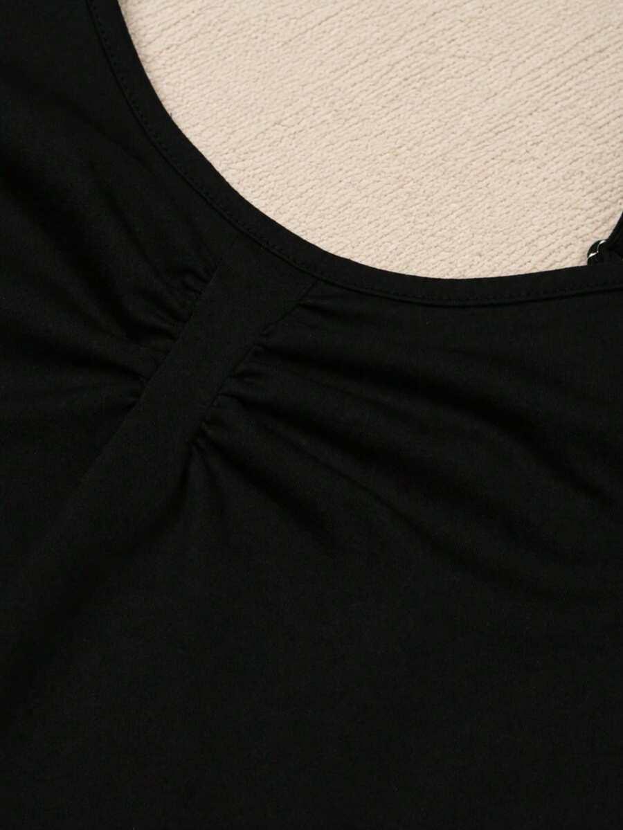 SHEIN CZARNY KOMBINEZON CASUAL S06__M