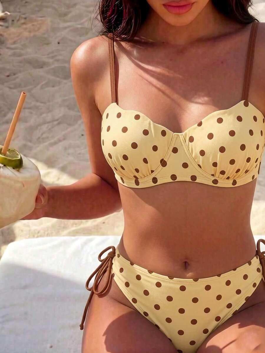 SHEIN DWUCZĘŚCIOWY STRÓJ KĄPIELOWY S09__48