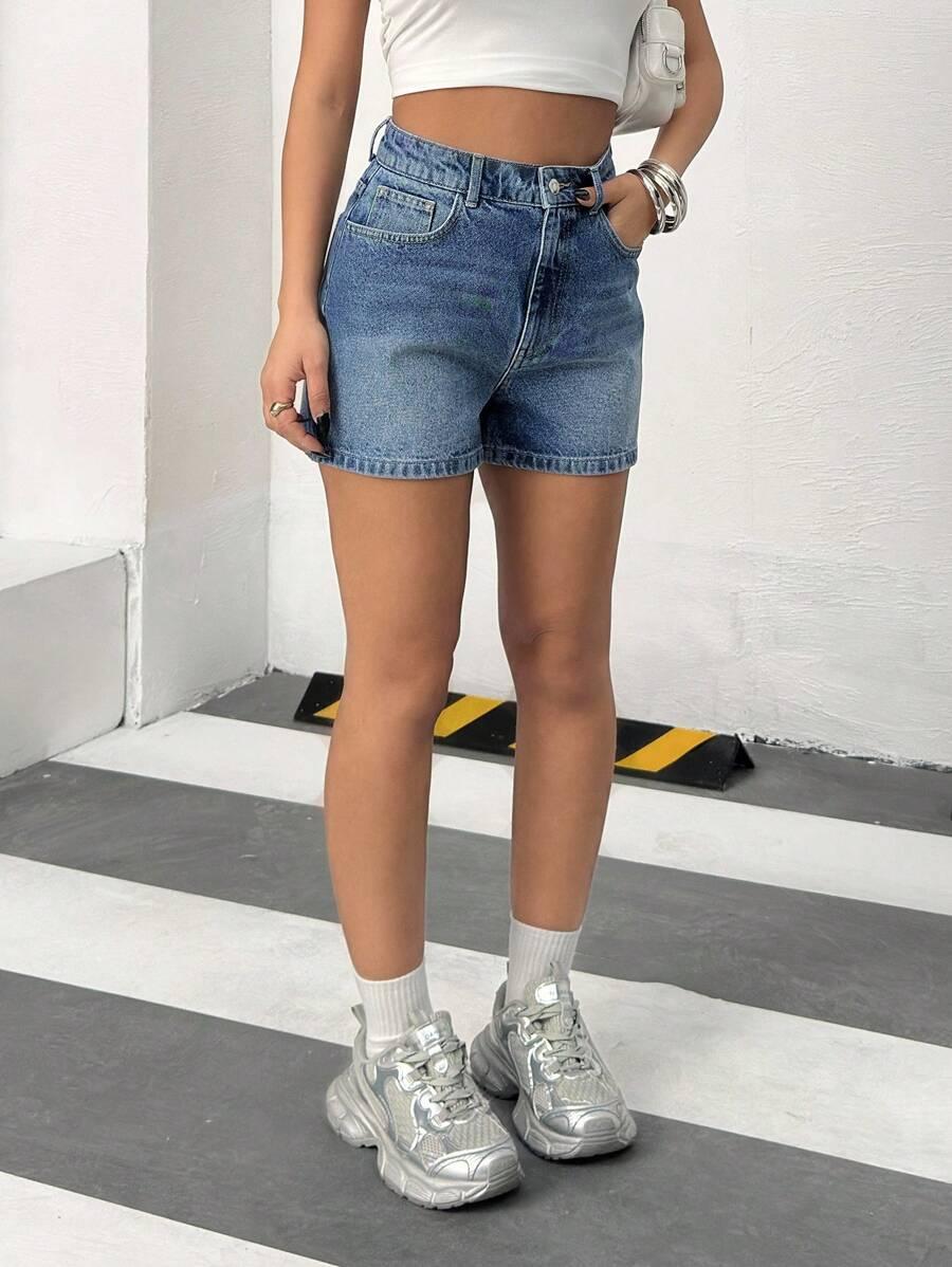 SHEIN SPODENKI JEANS CASUAL