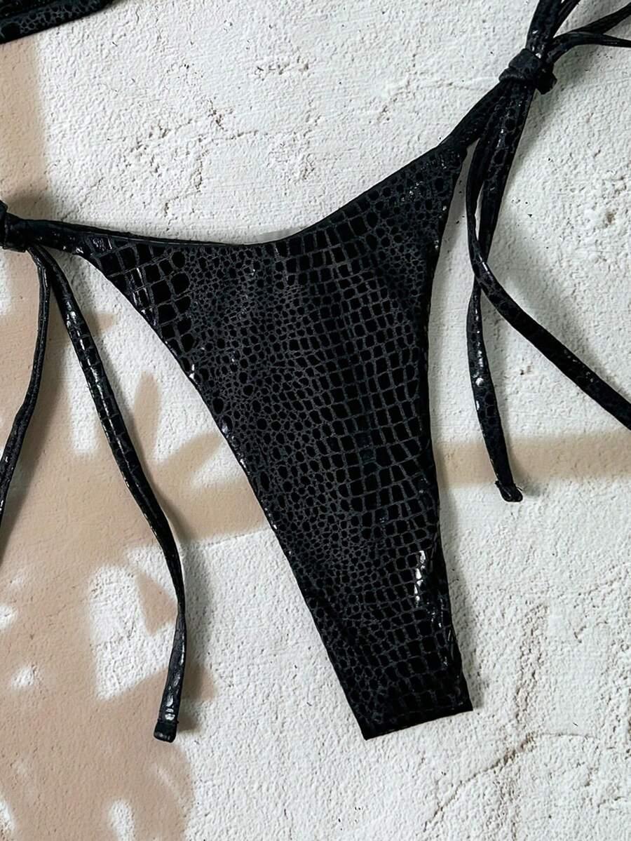 SWIM SXY CZARNY DWUCZĘŚCIOWY STRÓJ KĄPIELOWY S09__L