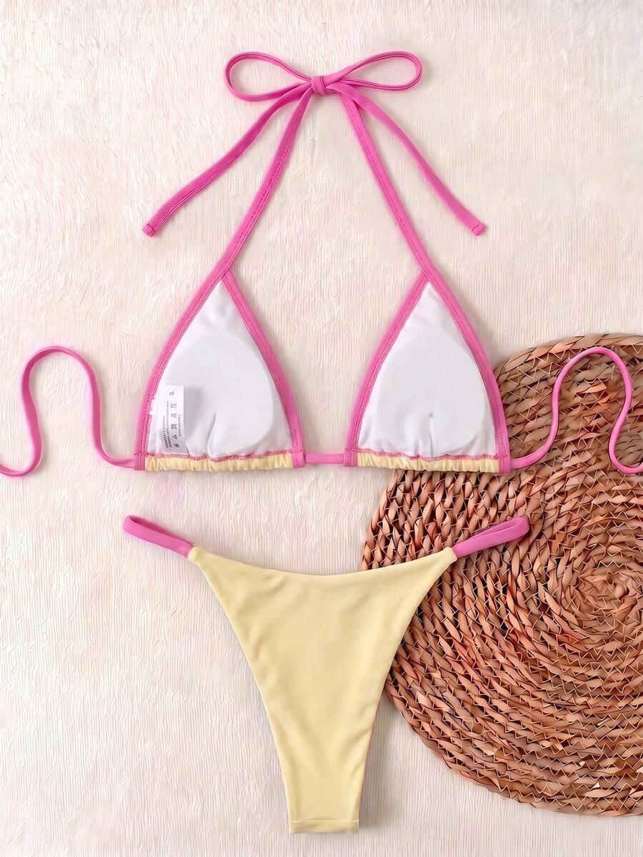 SHEIN DWUCZĘŚCIOWY STRÓJ KĄPIELOWY S09__S