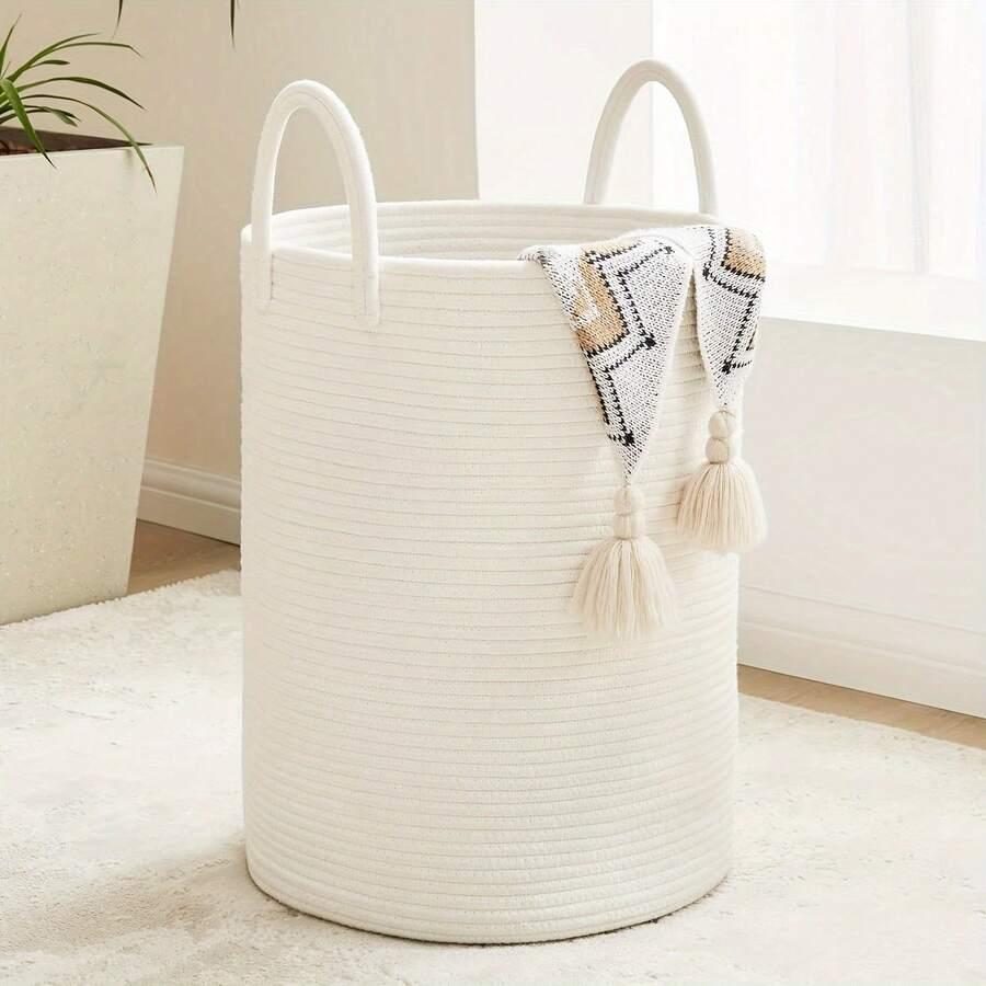 SHEIN BAŁY KOSZ NA PRANIE S07__50X38X38CM