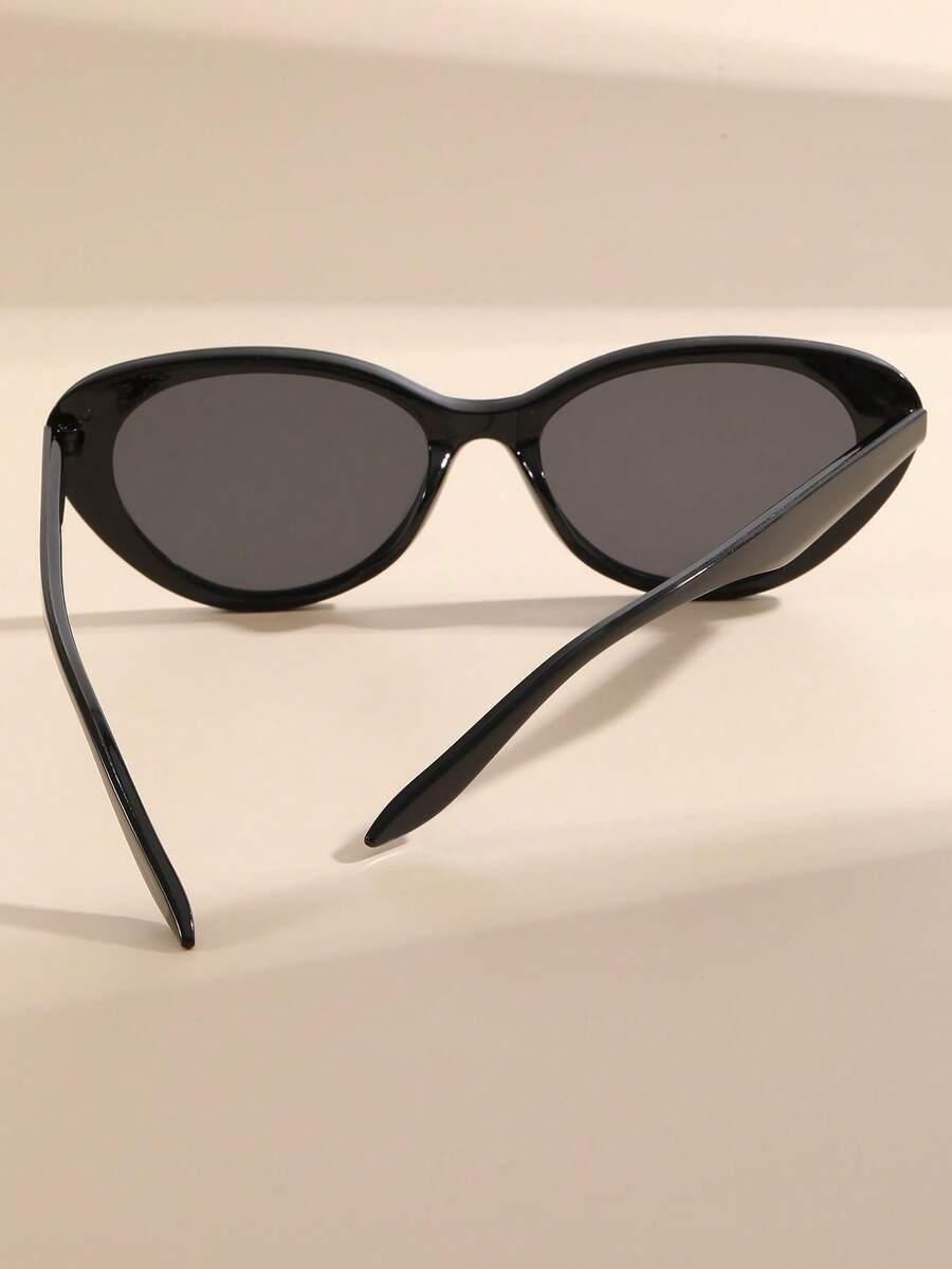 SHEIN CZARNE OKULARY PRZECIWSŁONECZNE S07