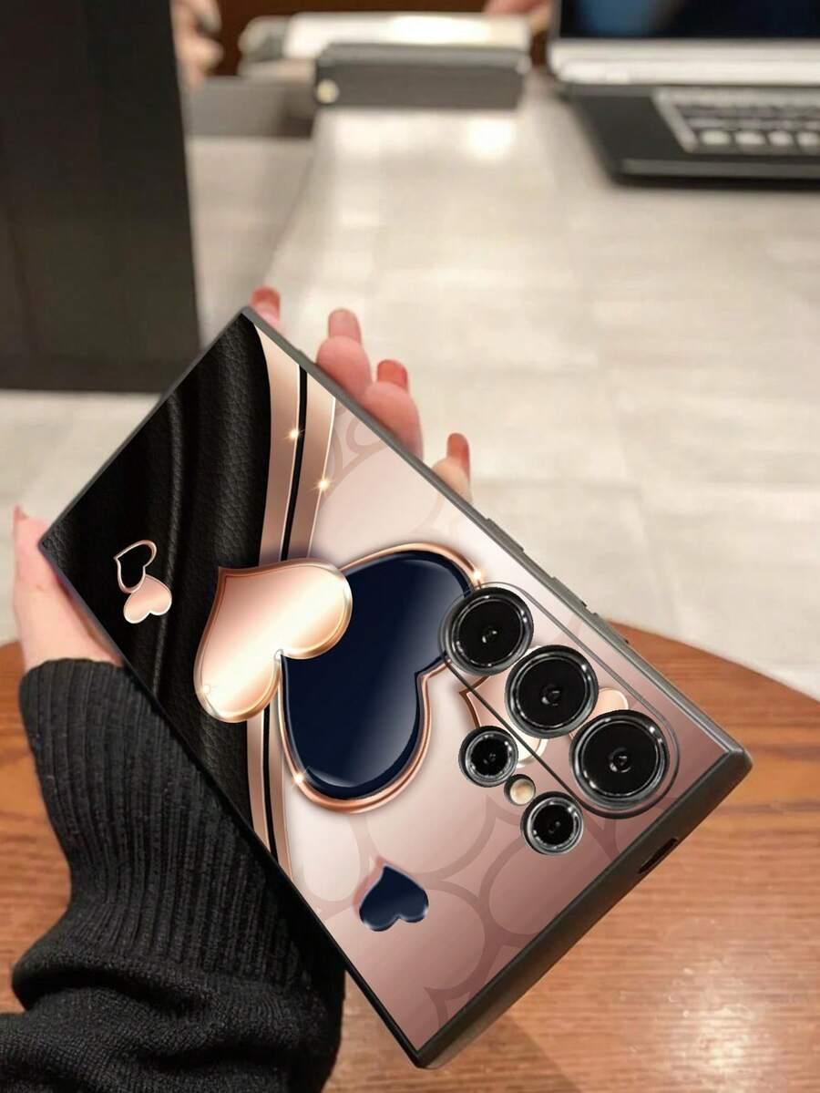 SHEIN ETUI NA TELEFON GALAXY A32 WZÓR SERCE S07