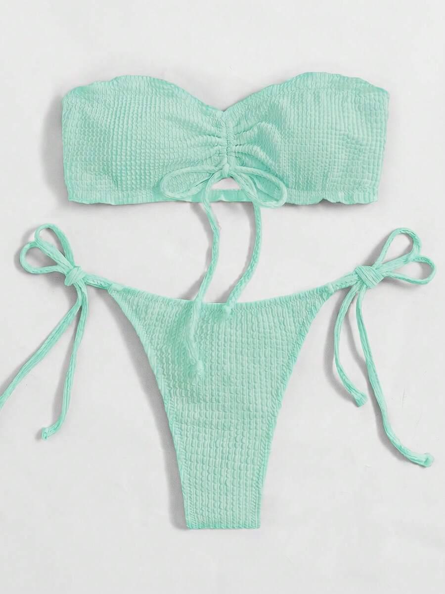 SHEIN DWUCZĘŚCIOWY STRÓJ KĄPIELOWY S09__XL