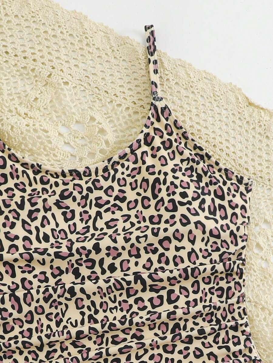 SHEIN JEDNOCZĘŚCIOWY STRÓJ KĄPIELOWY S09__140-146