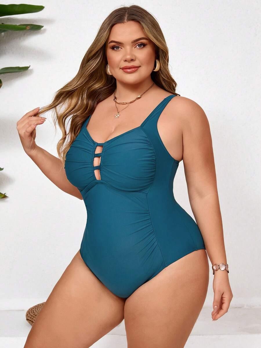 SHEIN JEDNOCZĘŚCIOWY STRÓJ KĄPIELOWY S09__54
