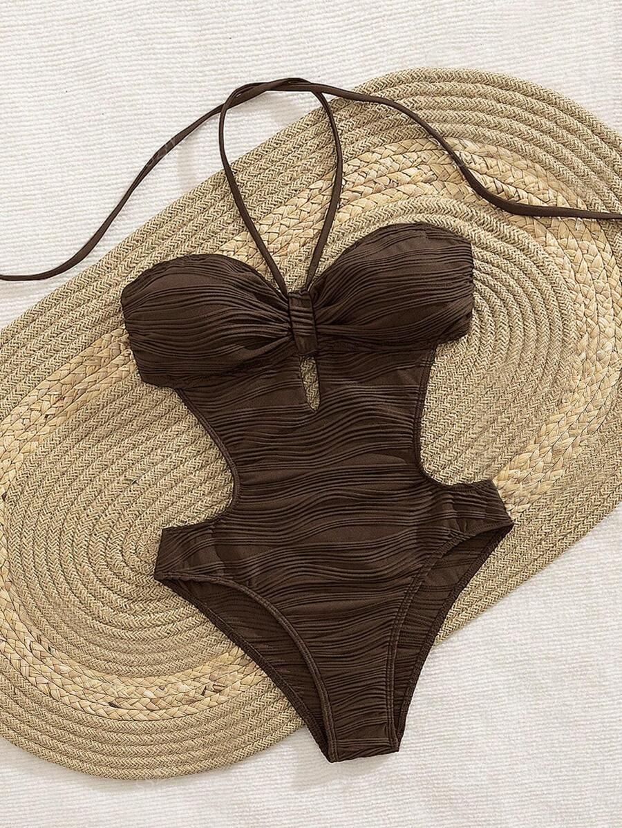 SHEIN JEDNOCZĘŚCIOWY STRÓJ KĄPIELOWY S09__XS