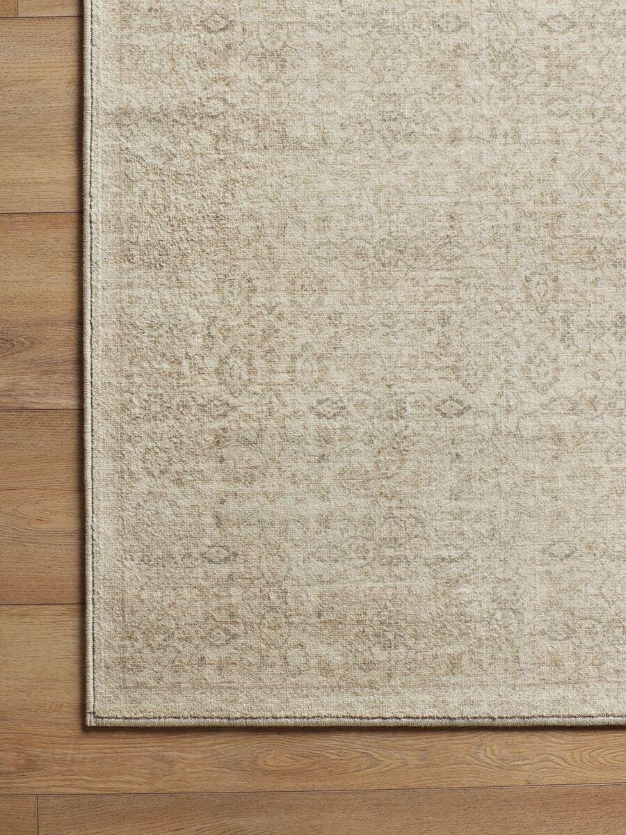 SHEIN BEŻOWY DYWAN WZÓR S07__50X150CM