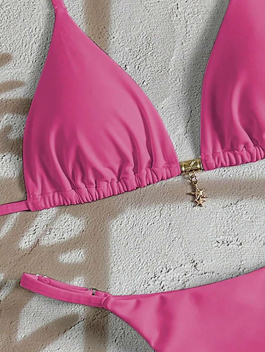 SHEIN DWUCZĘŚCIOWY STRÓJ KĄPIELOWY S09__XS