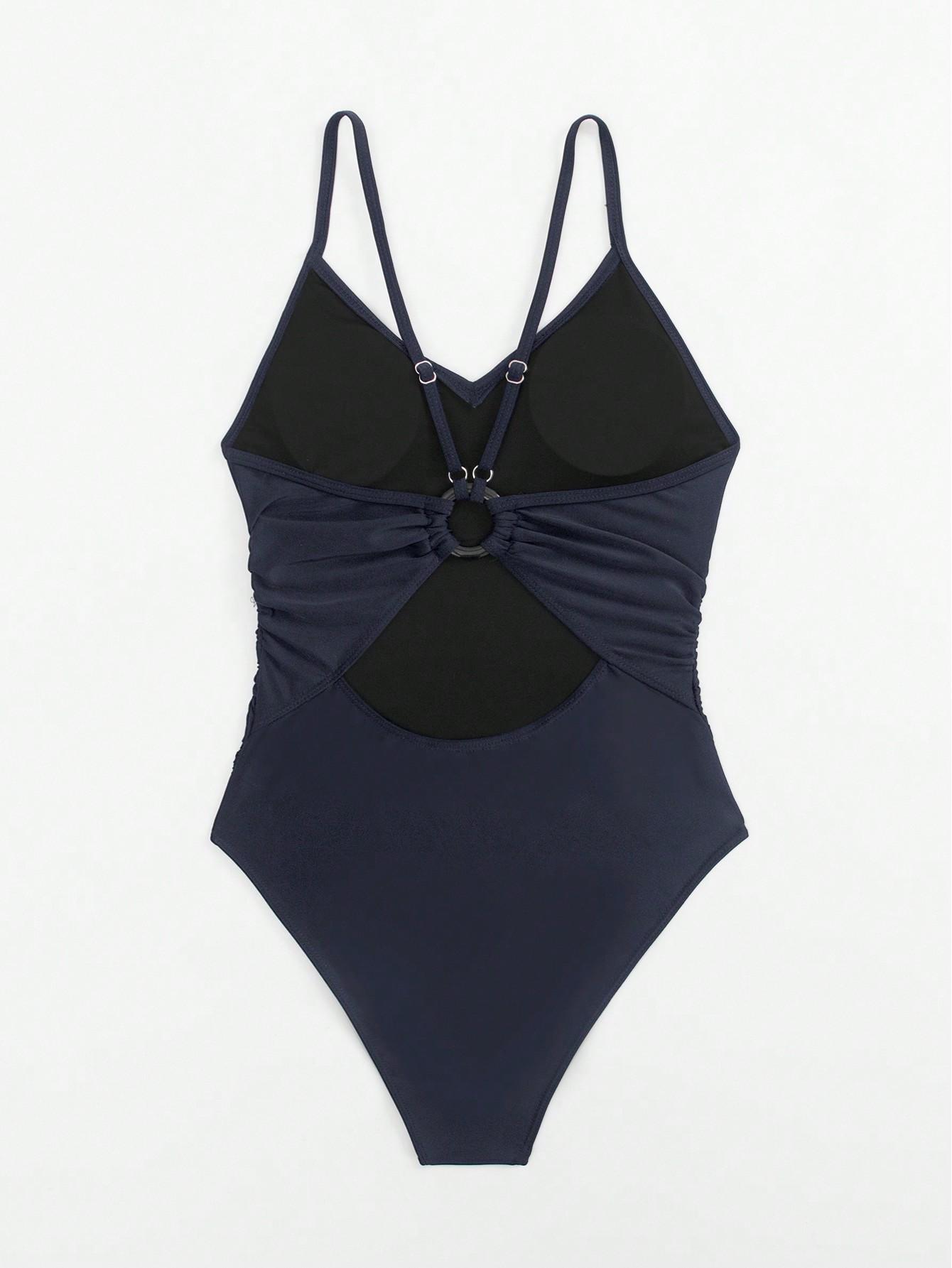 SHEIN JEDNOCZĘŚCIOWY STRÓJ KĄPIELOWY S09__M