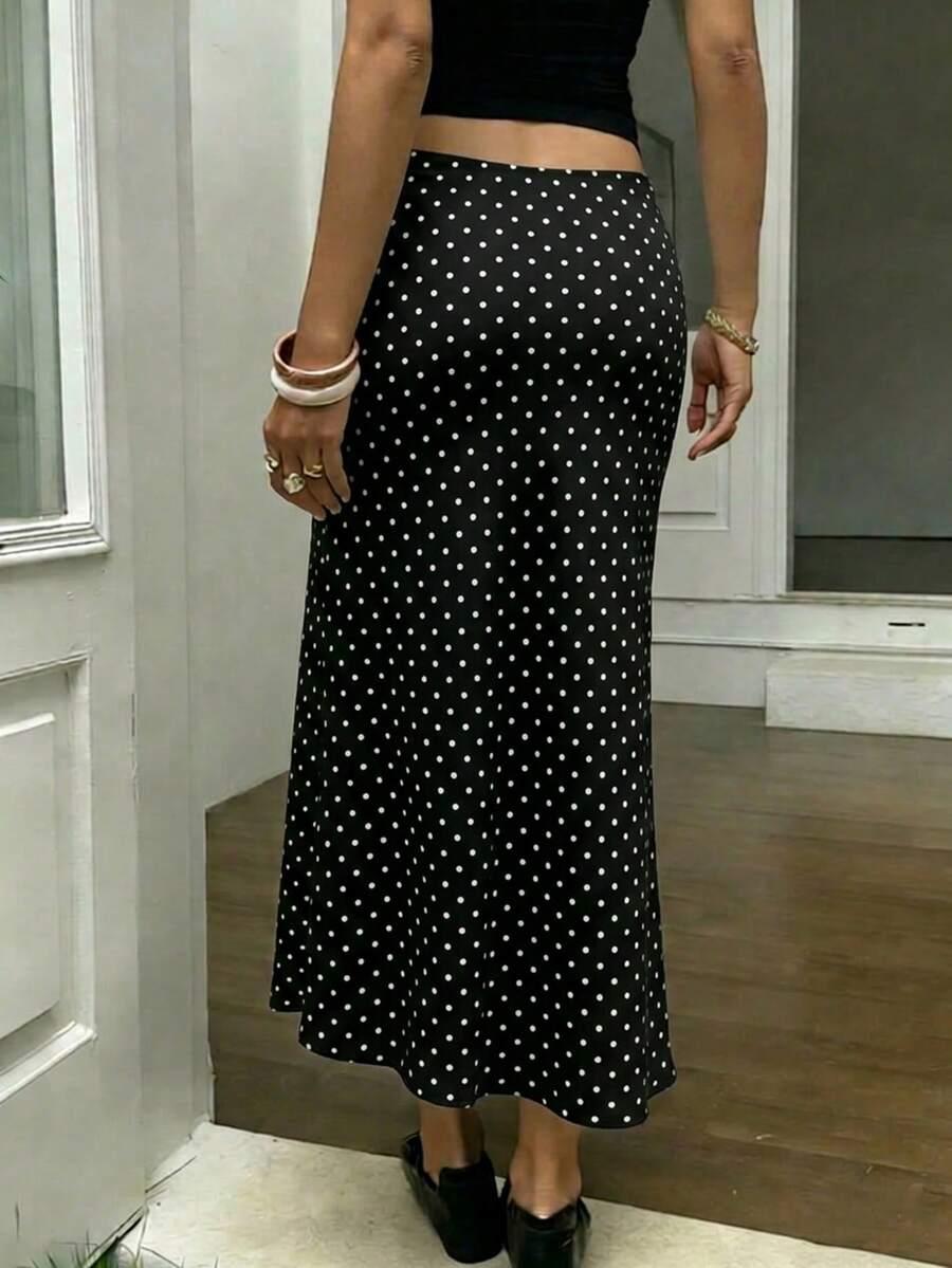 SHEIN CZARNA MAXI SUKIENKA S06__M