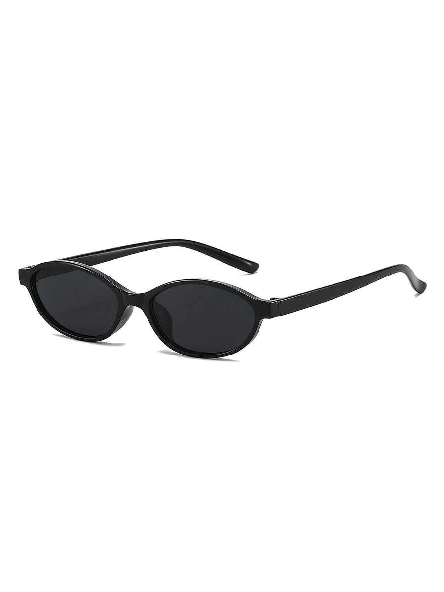 SHEIN CZARNE OKULARY PRZECIWSŁONECZNE S07__
