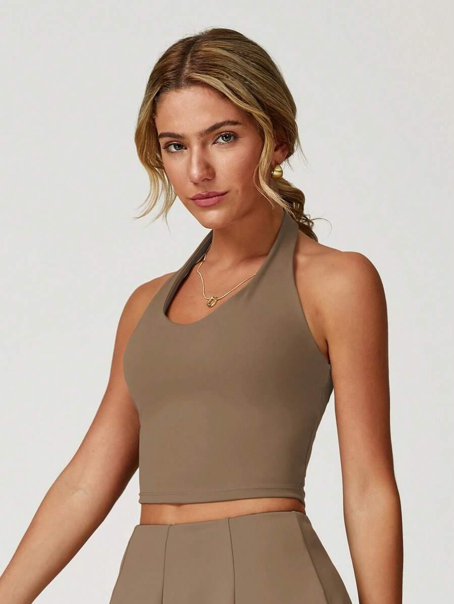 MASKERT BRĄZOWY SPORTOWY TOP S06__M