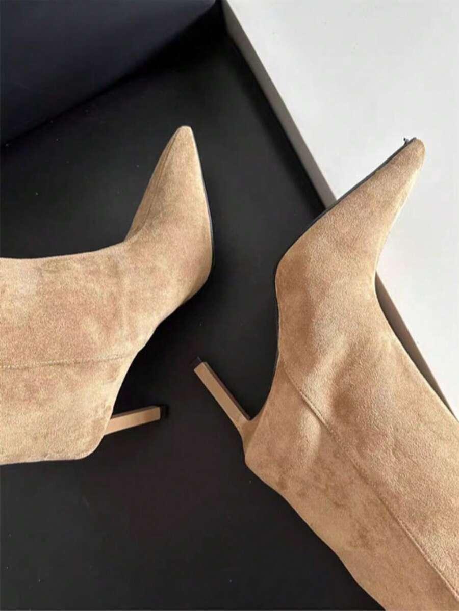 SHEIN BEŻOWE KOZAKI OBCAS W01__41