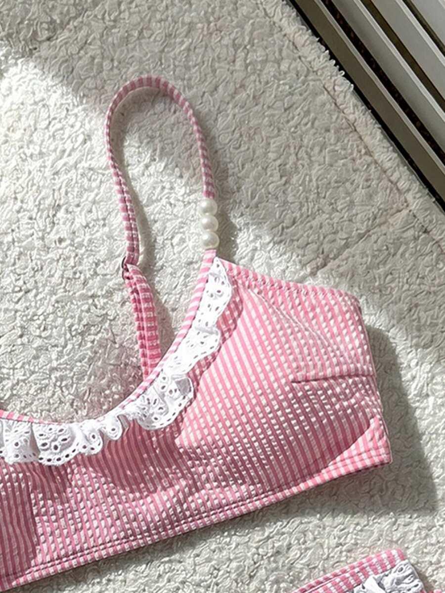 SWIM MOD RÓŻOWY STRÓJ KĄPIELOWY S09__L