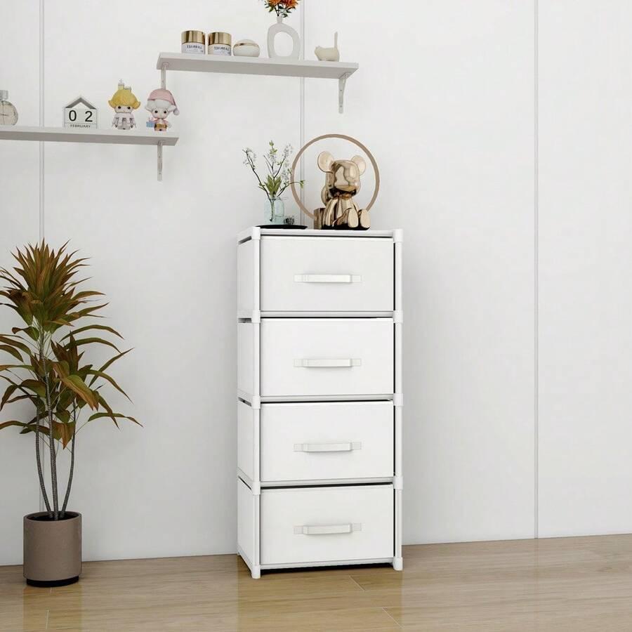 SHEIN BIAŁA SZAFKA DO PRZECHOWYWANIA S07__155X40X26