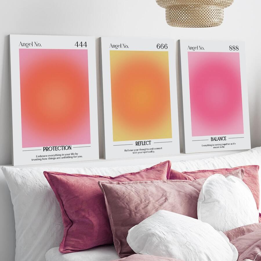 SHEIN PLAKAT BEZ RAMKI 3-PACK S07__50X70