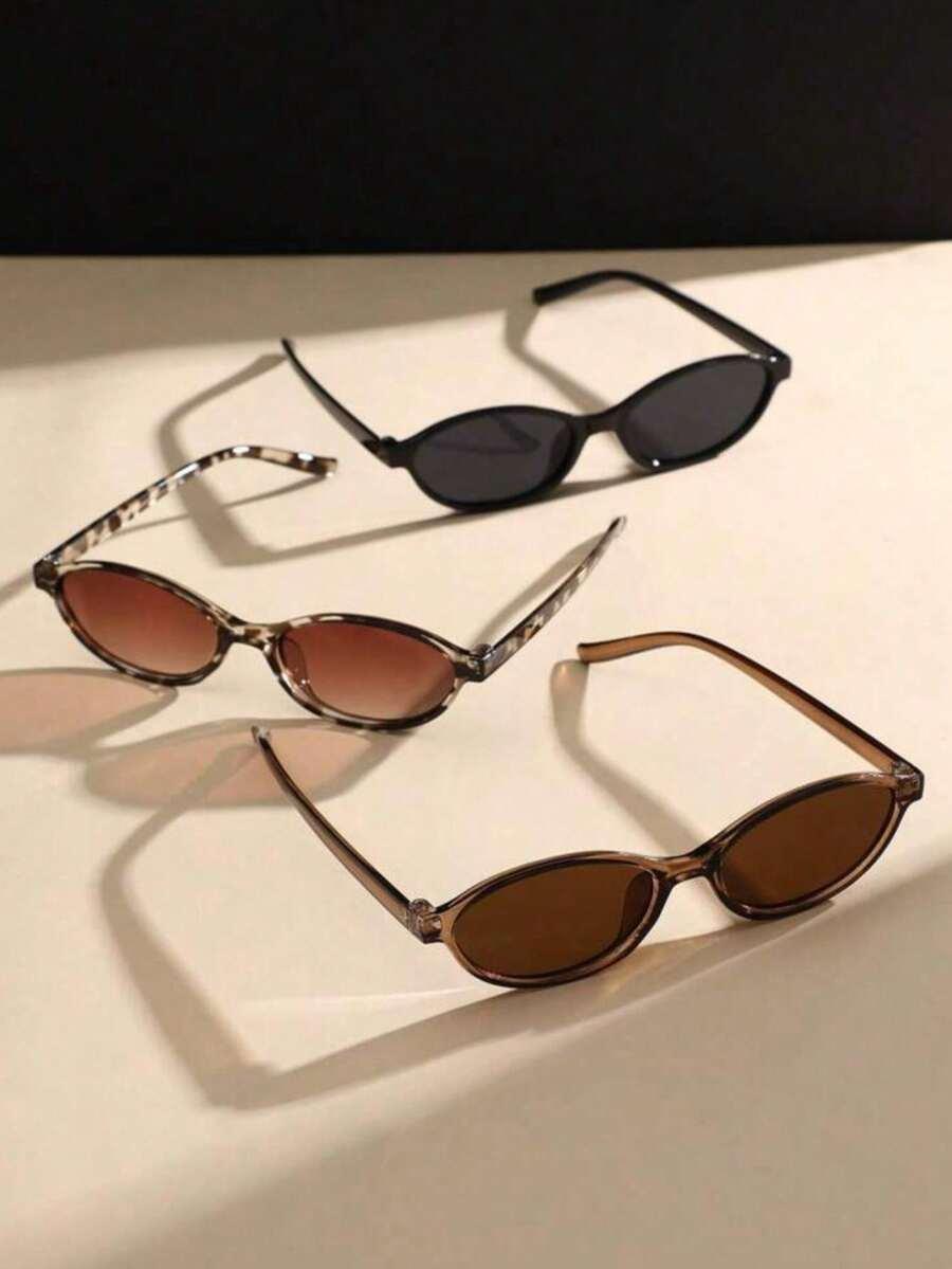 SHEIN OKULARY PRZECIWSŁONECZNE 3-PACK S07