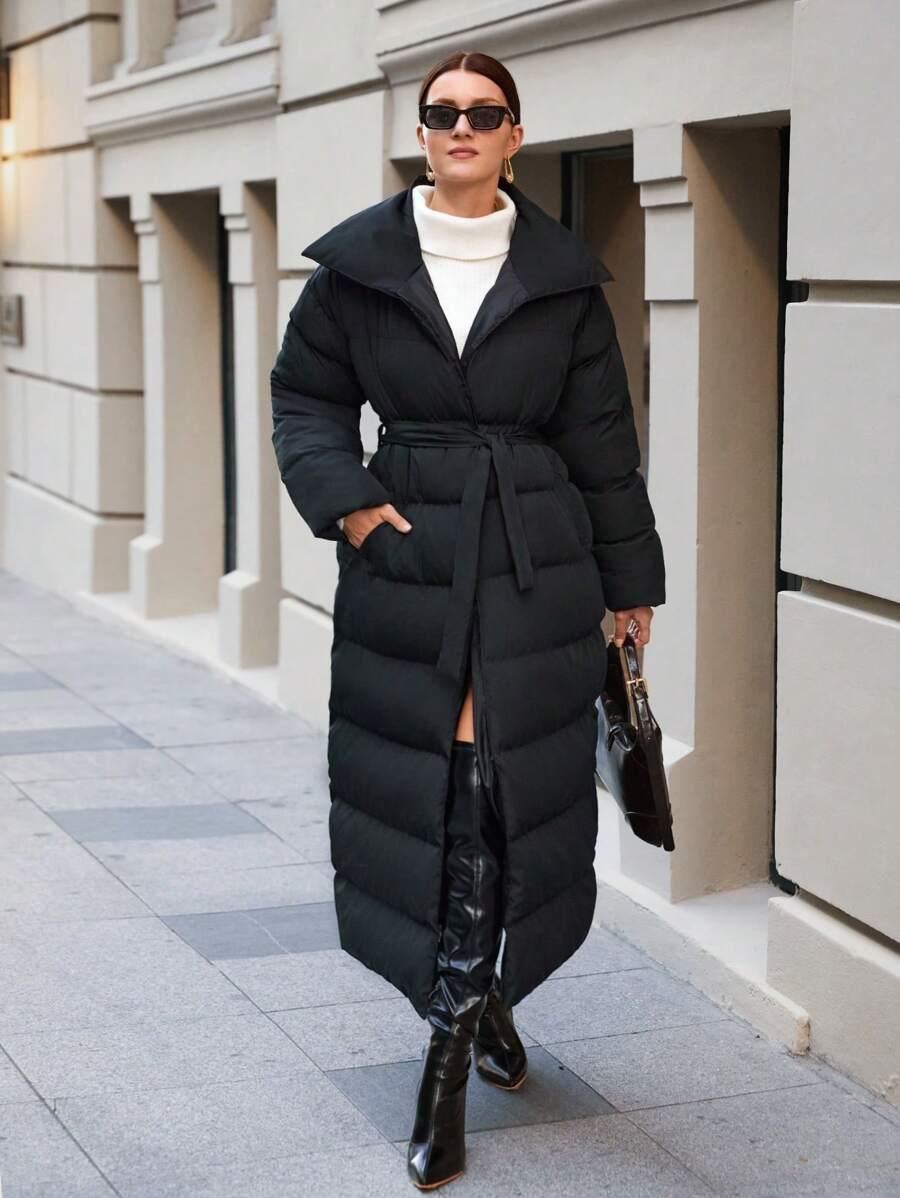 SHEIN CZARNA PIKOWANA KURTKA W01__XL