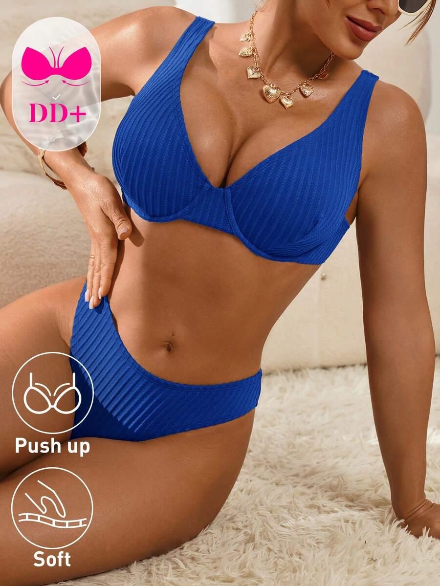 SWIM DD+ DWUCZĘŚCIOWY STRÓJ KĄPIELOWY S09__85E