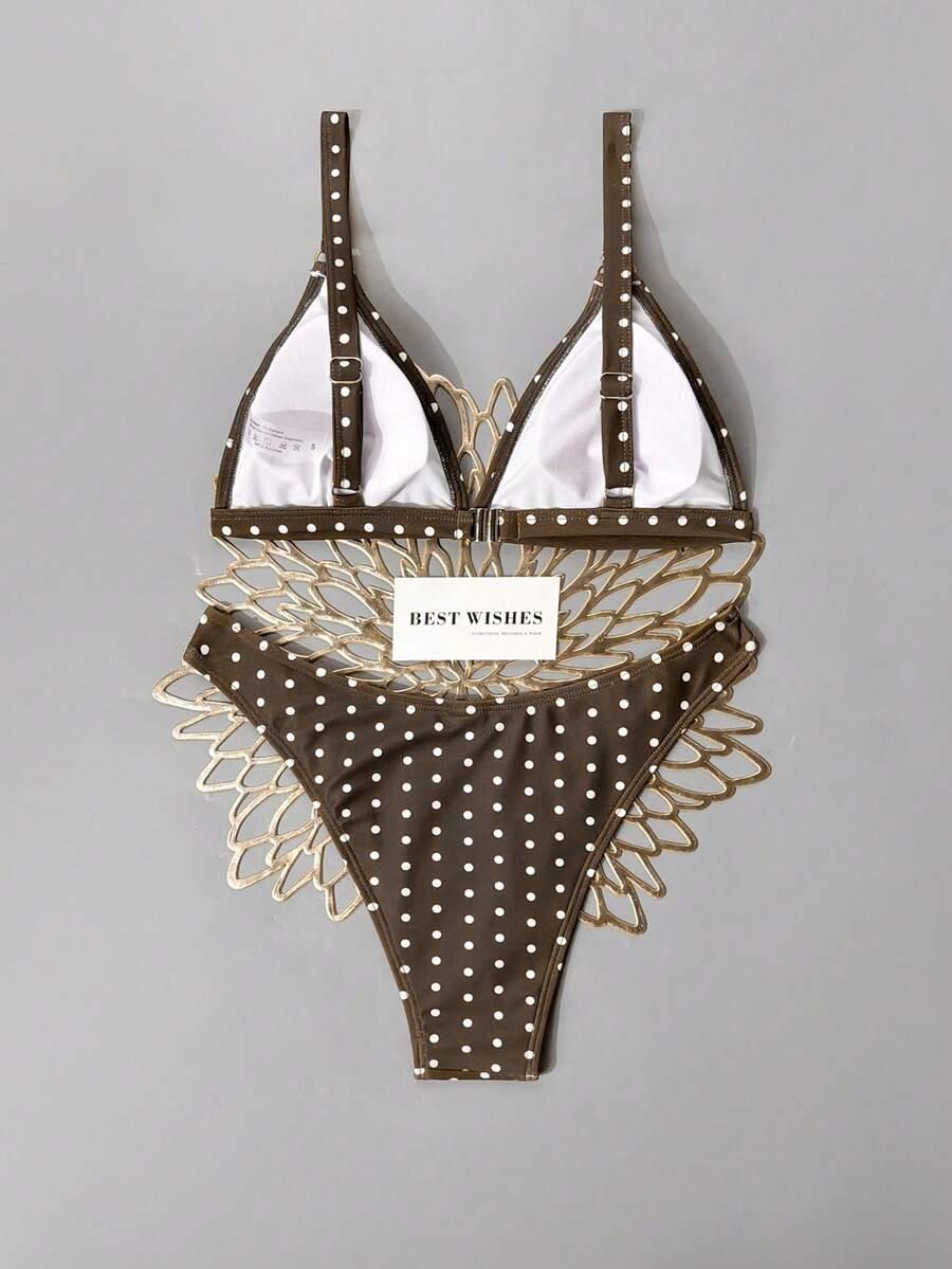 SHEIN DWUCZĘŚCIOWY STRÓJ KĄPIELOWY S09__M