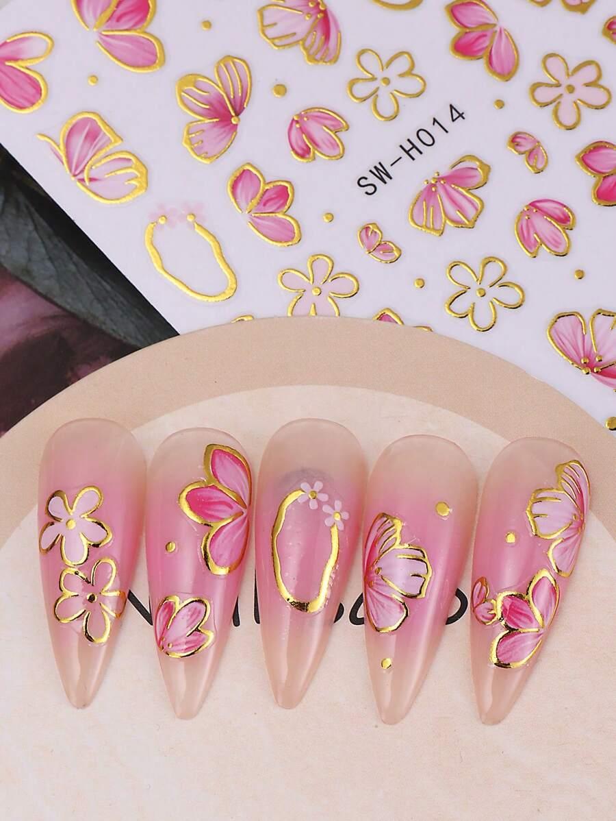 SHEIN NAKLEJKI NA PAZNOKCIE 2-PACK S07__10X6,5