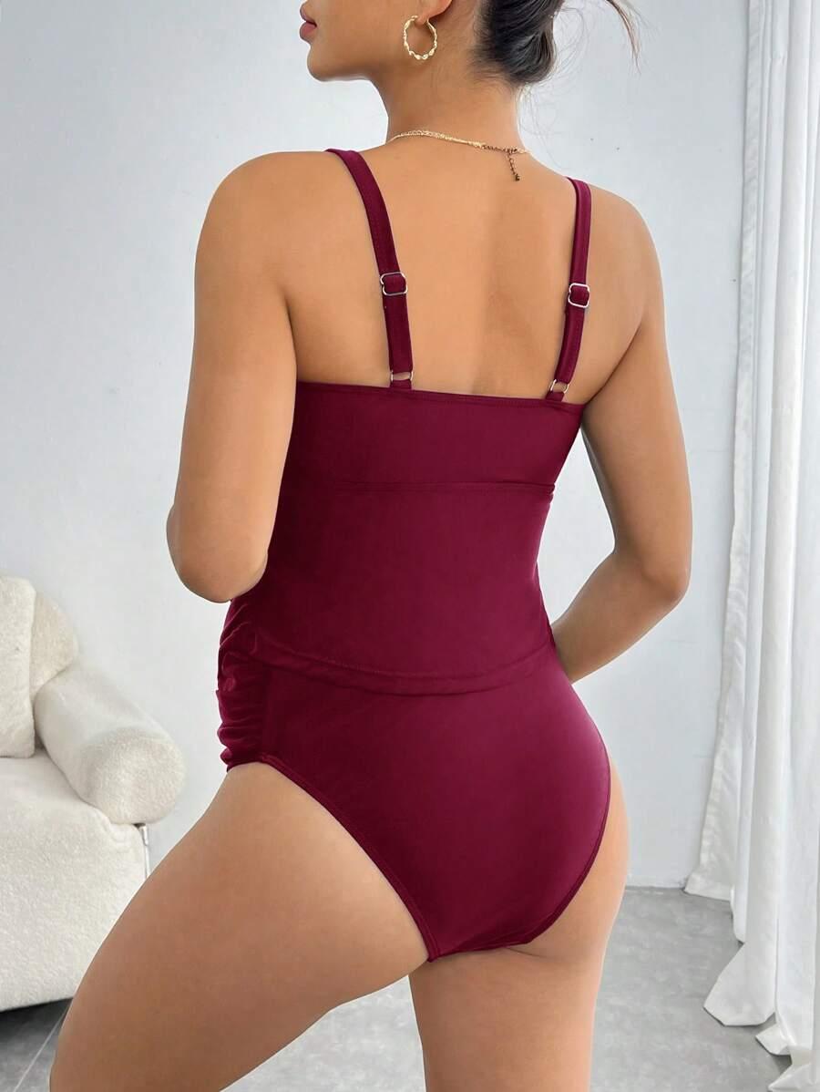 SHEIN DWUCZĘŚCIOWY STRÓJ KĄPIELOWY S06__M