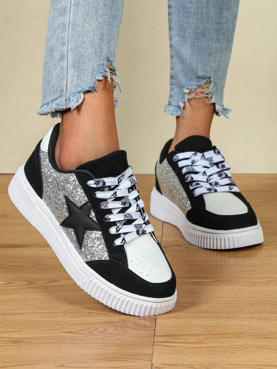 SHEIN SZNUROWANE BUTY SPORTOWE S06__40