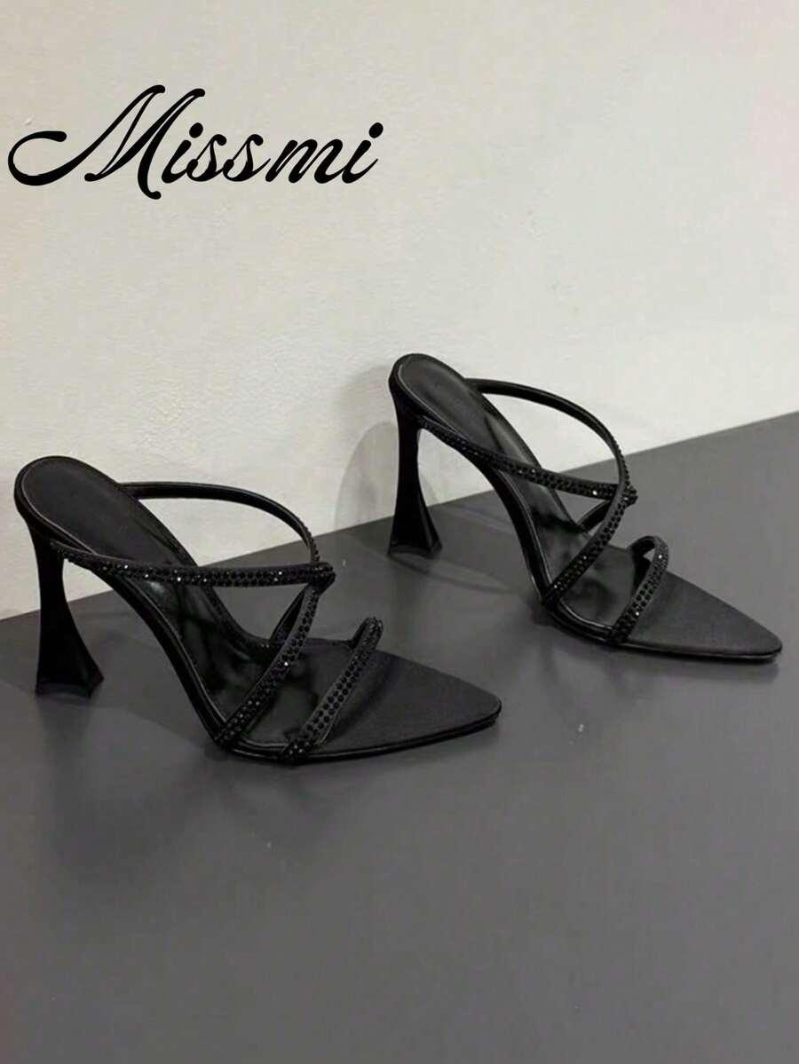 SHEIN CZARNE KLAPKI OBCAS S06__37,5
