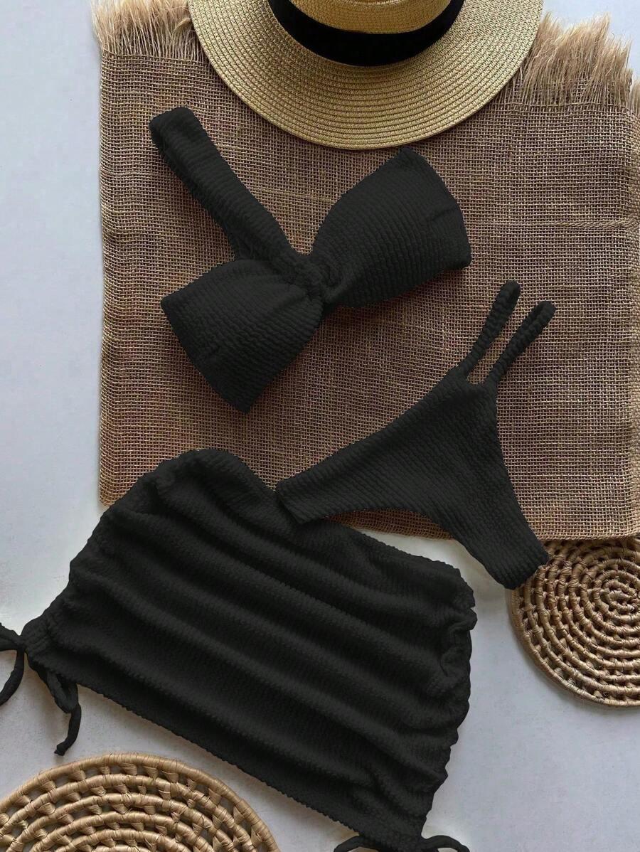 SHEIN KOMPLET STRÓJ KĄPIELOWY S09__M