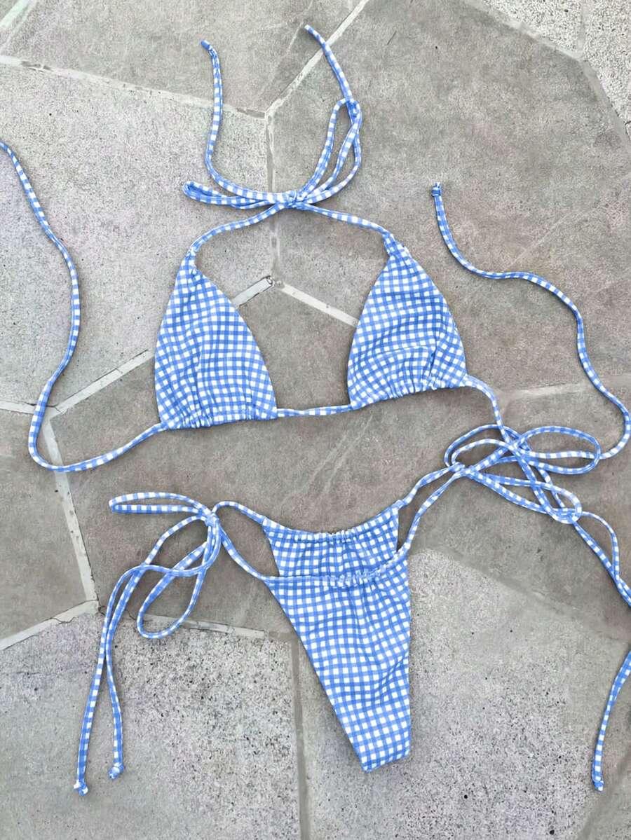 SHEIN DWUCZĘŚCIOWY STRÓJ KĄPIELOWY S09__M