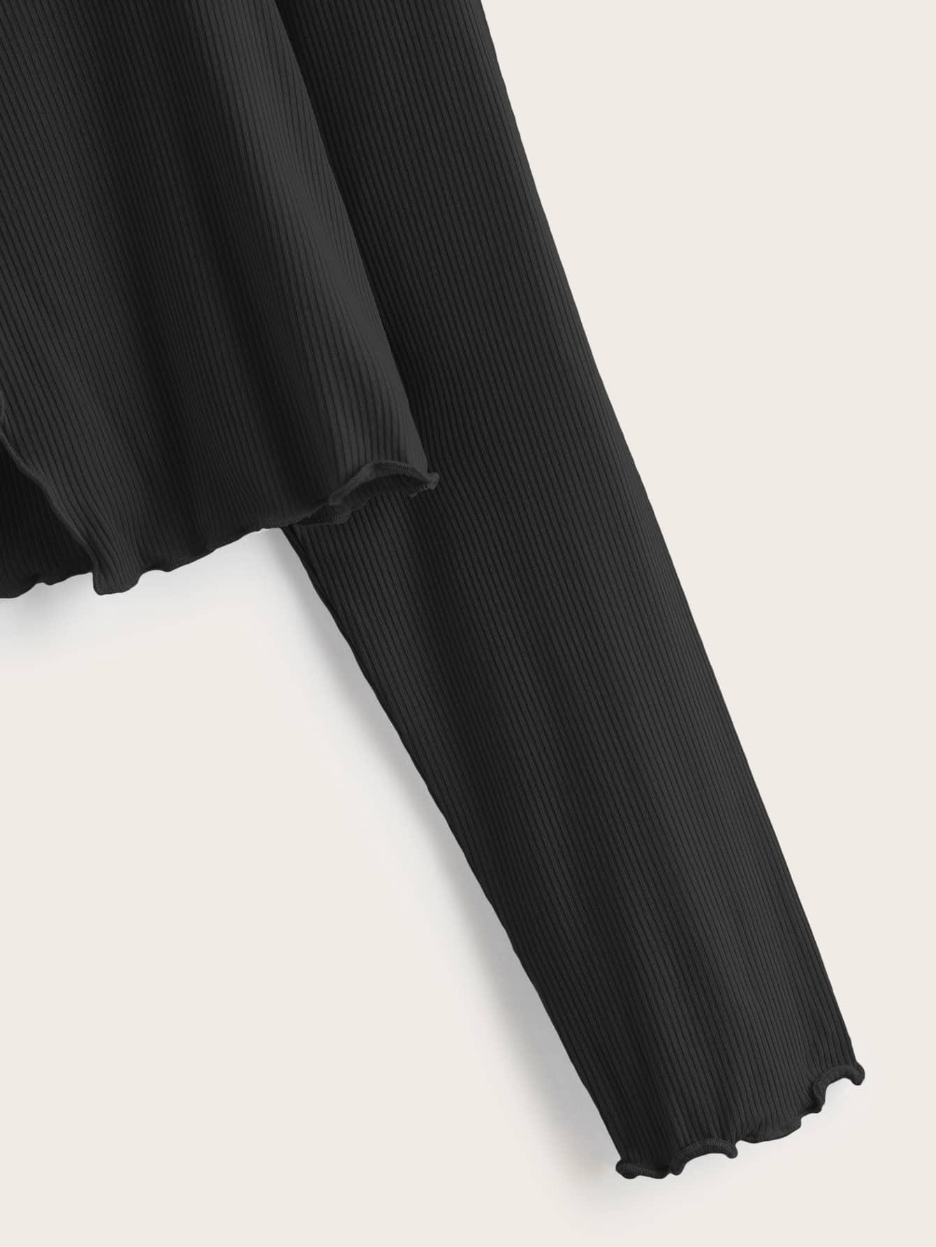 SHEIN CZARNA BLUZKA WIĄZANIE S06__48