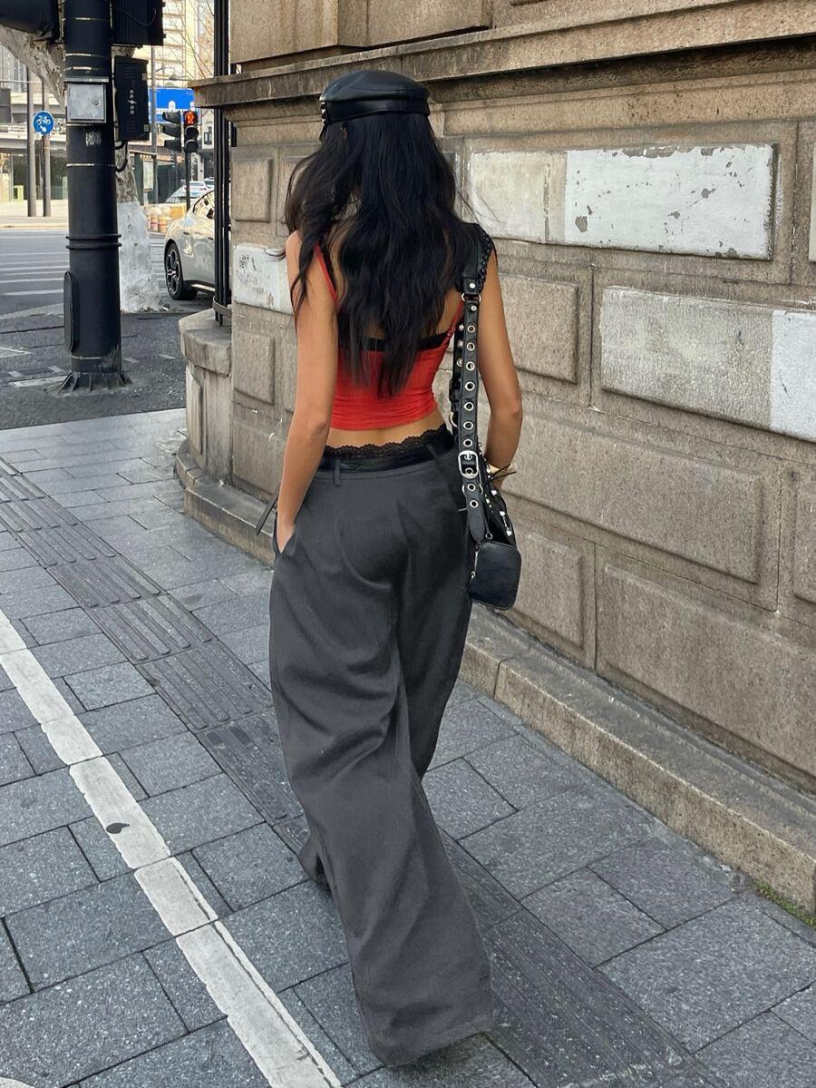 COOLANE SZARE SPODNIE CASUAL S06__M