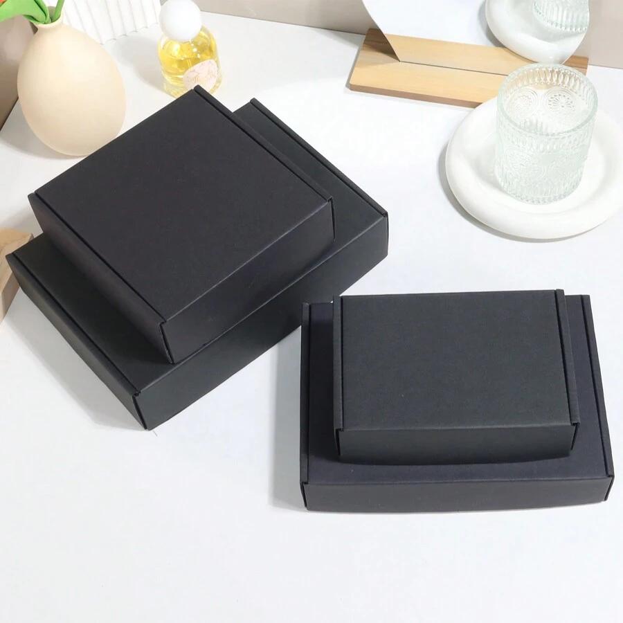 SHEIN CZARNE PUDEŁKO PREZENTOWE 5-PACK S07__15X10X6CM