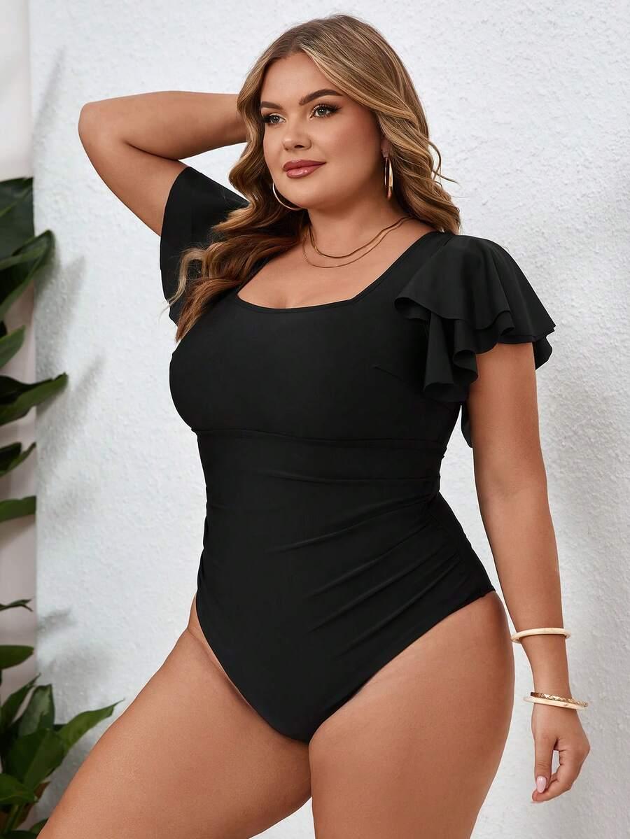 SHEIN JEDNOCZĘŚCIOWY STRÓJ KĄPIELOWY S09__54