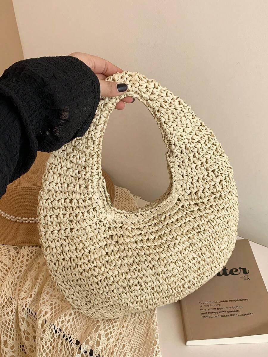 SHEIN BEŻOWA TOREBKA NA RAMIĘ S07__34X26